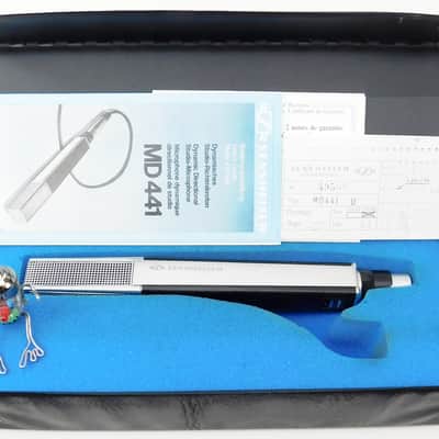 Sennheiser MD 441 U XLR Vintage Mikrofon Mic + Top Zustand+ OVP + 1,5J Garantie image 10