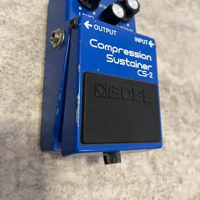 Boss CS-2 Compression Sustainer (Black Label) 1981 - 1986 - Blue image 5