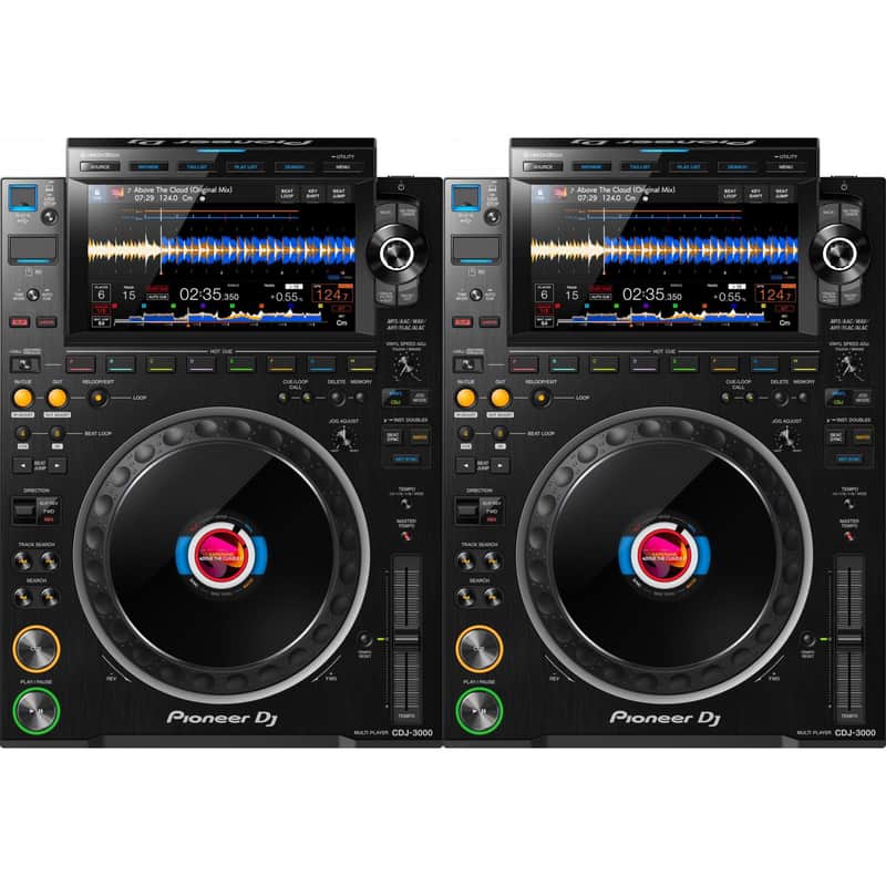 Pioneer DJ CDJ-3000 Professional DJ Media Player - Pair image 1