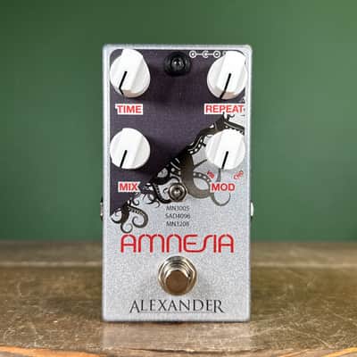 Alexander Pedals Amnesia Delay 2010s - Silver / Graphic image 2