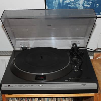 Denon DP-30L Plattenspieler Turntable Vinyl Direct Drive Record Player Automatic Dunkelgrau Schwarz image 3