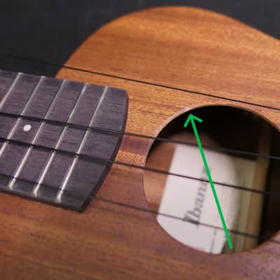 Ibanez UKC100-OPN Concert Ukulele 2022 - Present - Open Pore Natural & GIG BAG image 3