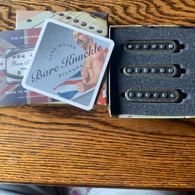 2026 Bare Knuckle The Sinner Strat Pickup Set image 1