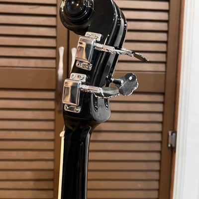Univox Scroll Headstock Violin Beatle Bass MIJ image 8