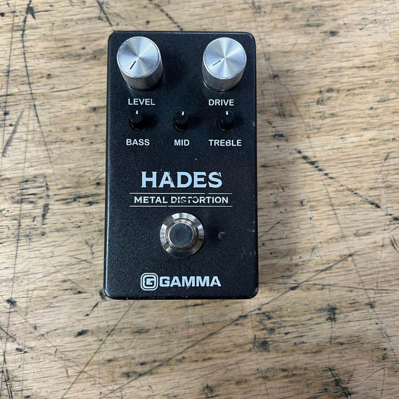 Used Gamma Hades Metal Distortion Guitar Effects Pedal image 1