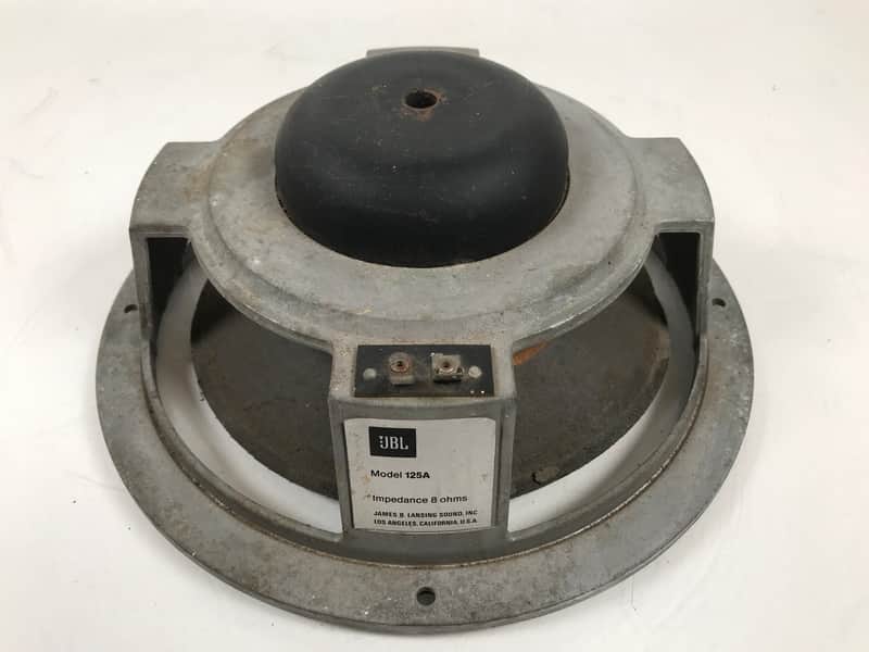 (1) JBL 125A 10" Bass Sub-Woofer for L25 L36 Speaker Vintage Original image 1