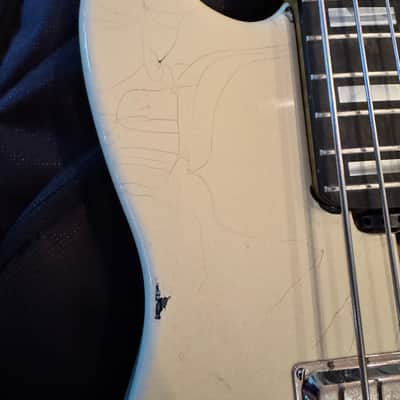 Kithara Custom Shop Samson—FUZZ CIRCUIT on-board !! Samson 2026 - Heavy relic: vintage white/cream image 9