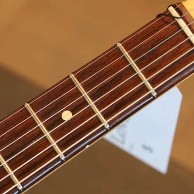 Lefty! 2019 D'Pergo Aged Vintage Classic Limited Brazillian Electric Guitar Orange + HSC image 10