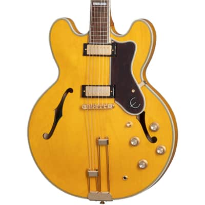 Epiphone Semi-Hollow Body Electric Guitar - Natural image 1