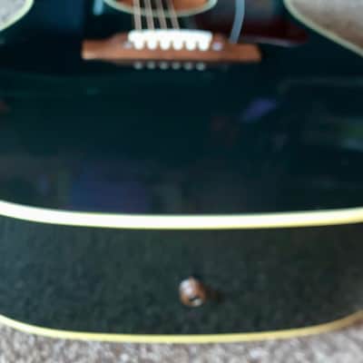 2022 Gibson 1950 S J45 Ebony Black acoustic electric guitar made in the usa ohsc image 7