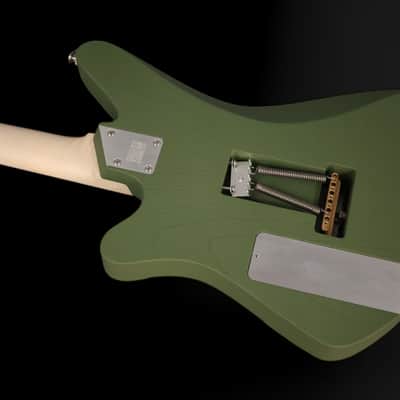 Tao Guitars Sutorato “U-A-M” - Lincoln Green (black filled pores) w/ ABM 2-Point Trem. NEW (Authorized Dealer) *VIDEO ADDED* image 11