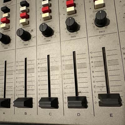 TEAC Model 2 - 1970s mixer - like new face plate and operation manual included see pics image 5