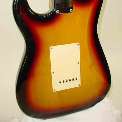1990's Fernandes "Strat" Style Electric Guitar Sunburst - Previously Owned image 10