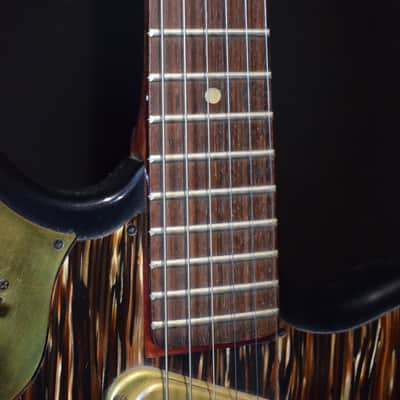 Framus Strato De Luxe gold hardware 1965 - sunburst image 8