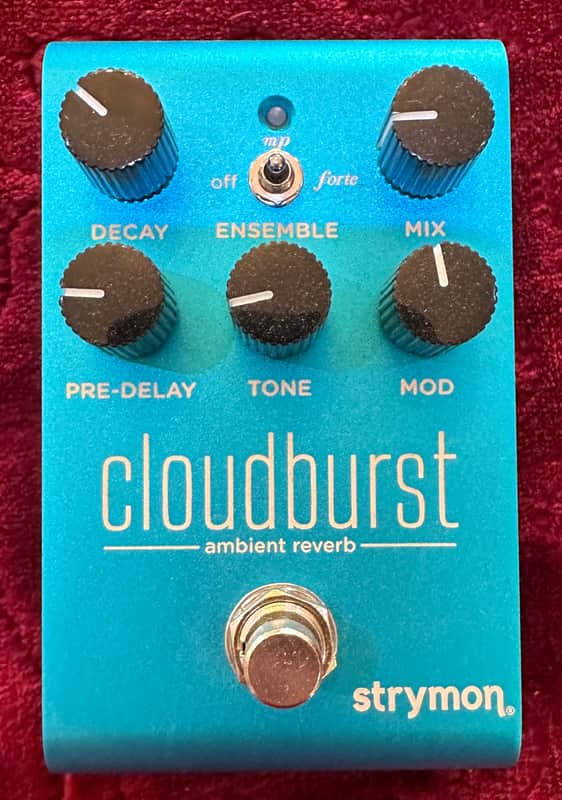 Strymon Cloudburst Ambient Reverb 2023 - Present - Blue image 1