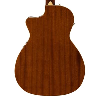 Used Fender Newporter Player A/E Guitar - Natural w/ Walnut FB image 7