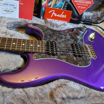 Fender Mod Shop Stratocaster Plum Metallic like American Pro image 4