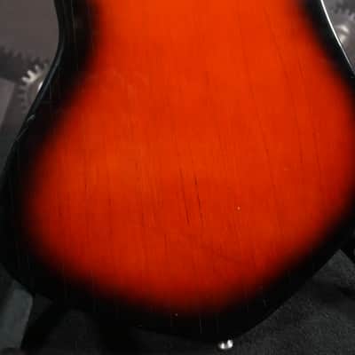 1960s Norma EG-405-2 Redburst MIJ Vintage Electric Guitar w/ Original Gold Foils image 18