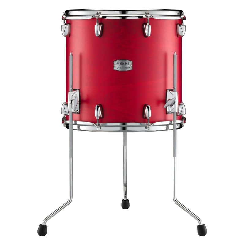 Yamaha Tour Custom Maple Floor Tom 14x13 Candy Apple Satin image 1