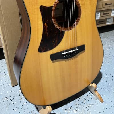 Ibanez Advanced Acoustic Left-Hand AAD170LCE Acoustic Electric Guitar - Natural Low Gloss image 3
