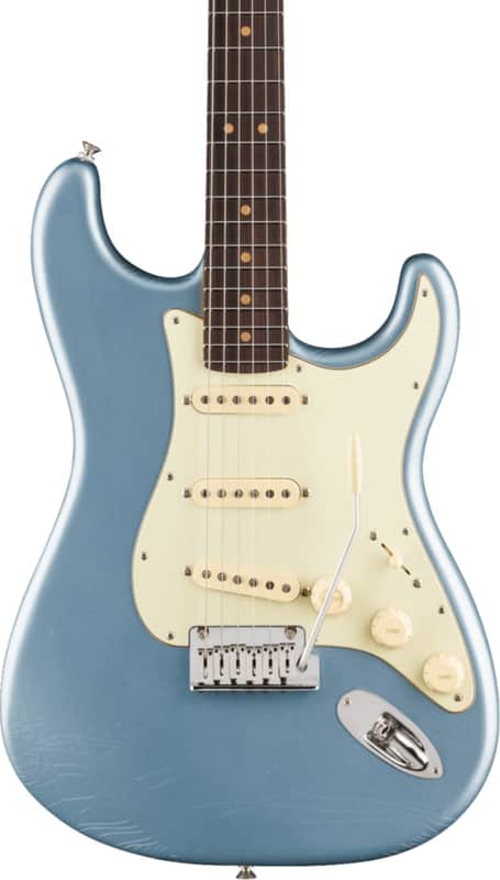 Fender American Ultra Luxe Vintage '60s Stratocaster, Rosewood Fingerboard - Ice Blue Metallic - Pre Order