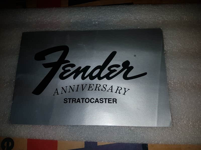 1979 Fender Stratocaster Silver Anniversary Manual Hang Tag image 1
