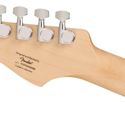 Squier Sonic® Stratocaster® Electric Guitar Pack, Maple Fingerboard, Black, Gig Bag, 10G - 120V image 8