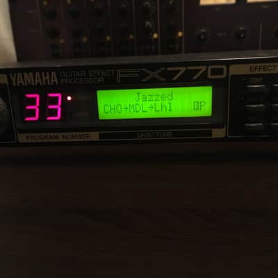 Yamaha FX-770 Vintage 1990's Guitar Effects Processor | Reverb