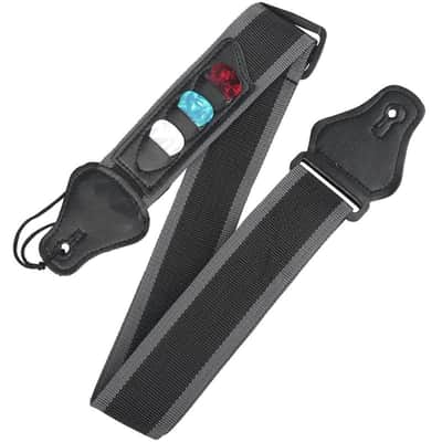 Guitar Strap with Pick Pockets (Pick Holders) image 3