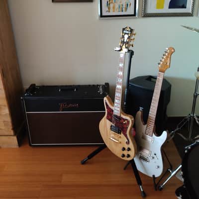 D'Angelico Deluxe Bedford Natural Swamp Ash image 5