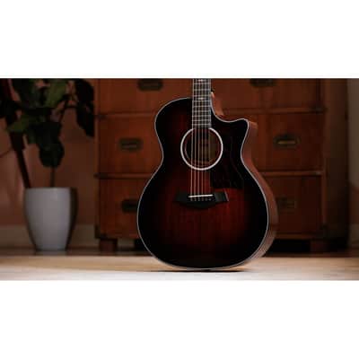 Taylor Next Generation 324ce Acoustic Electric Guitar - Shaded Edgeburst image 6