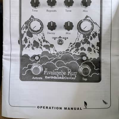 EarthQuaker Devices Avalanche Run V2 Stereo Reverb & Delay w/EQD Power Supply image 5