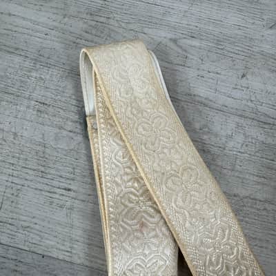 Ace Vintage Guitar Strap White image 4