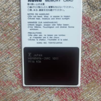 Korg Wavestation Memory Cards x 8 image 5