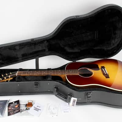 Gibson J-45 Standard Rosewood - Rosewood Burst 2024 w/OHSC (MCRS45RWRB) image 12