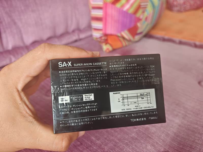 TDK SAX-46 (Type II) tapes made in Japan (2 Units) image 1