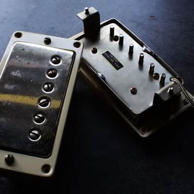 Wizz Pickups Premium Clone PAF Zebra w/ Aged Covers & M-69 Rings *Authorized Dealer*