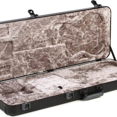 Fender Deluxe Molded Jazzmaster/Jaguar Guitar Case - Black image 4