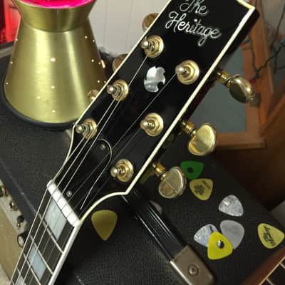 HERITAGE H 147 CUSTOM BLACK BEAUTY 1989 GLOSS BLACK image 2