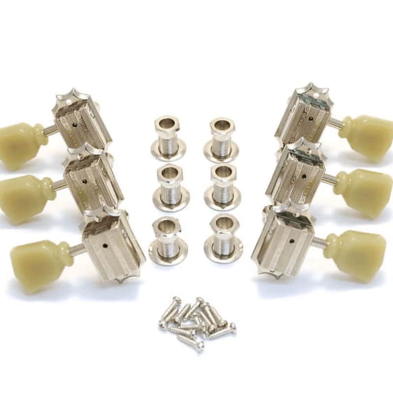 Grover GR135N Vintage Machine Heads - Nickel image 1