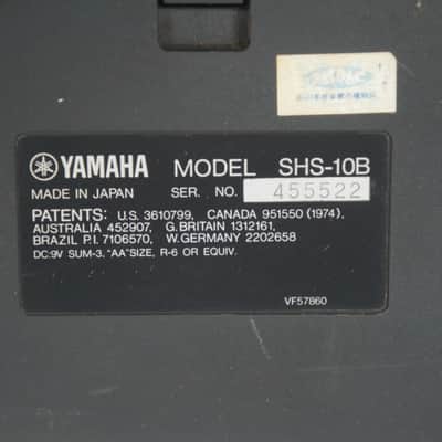 [SALE Ends Aug 11] YAMAHA SHS-10B Black FM Synthesizer Keyboard SHS10 Shoulder Keyboard Keytar w/ 100-240V PSU image 10