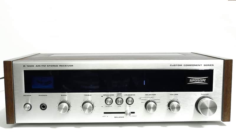 A poor man's Marantz: adjusting a Superscope R-1270