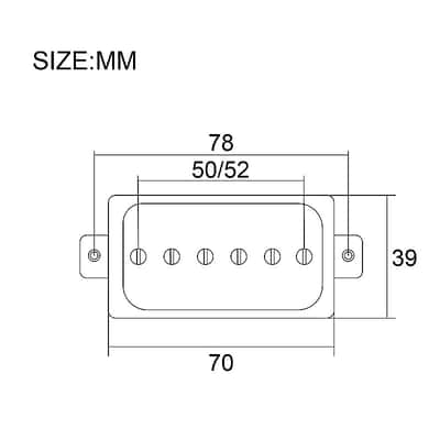 Neck and Bridge Guitar Alnico 5 Humbucker P90s Pickups Set image 5