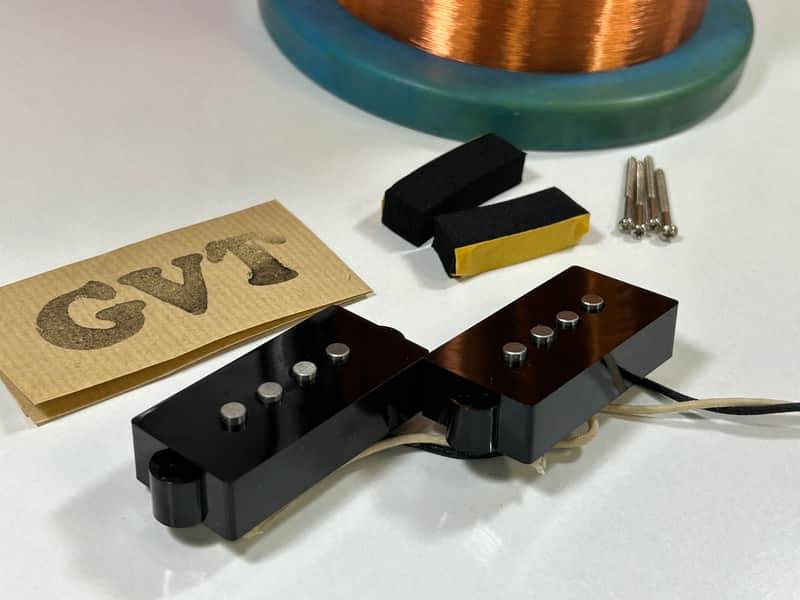 General Vintage Tone 70s Handwound pickups for Precision bass ®️ grey - Grey image 1