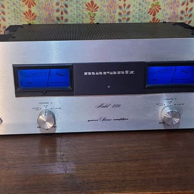 Fully Restored USA-Made Marantz 250 Stereo 125WPC High Bandwidth Power Amplifier! image 1