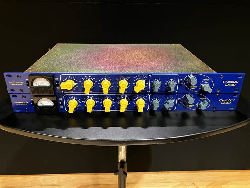 Chandler Limited Germanium Compressor Pair with PSU 2010s - Blue image 1