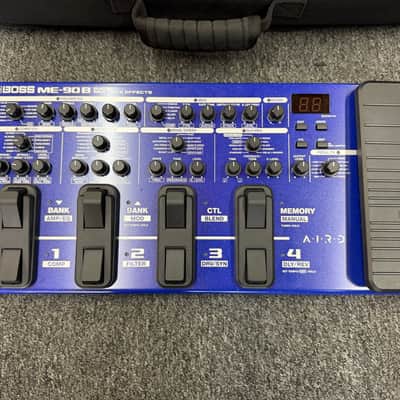 Boss ME-90B Bass Multiple Effects With Carry Bag 2024 - Present - Blue image 1