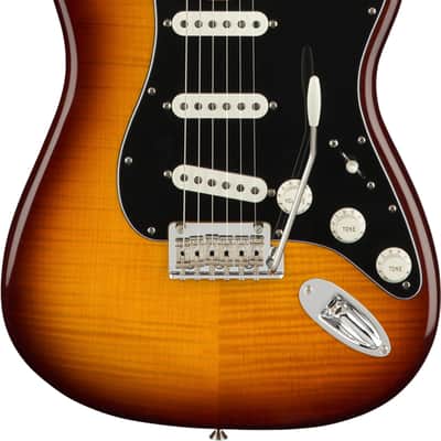 Fender Player Stratocaster Plus Top with Pau Ferro Fretboard 2018 - 2024 - Tobacco Sunburst image 1
