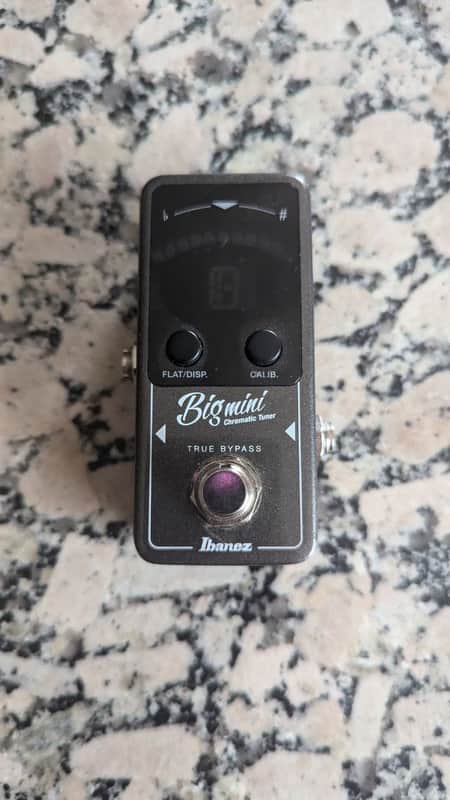 Ibanez Bigmini Mini Tuner Pedal 2010s - Black image 1