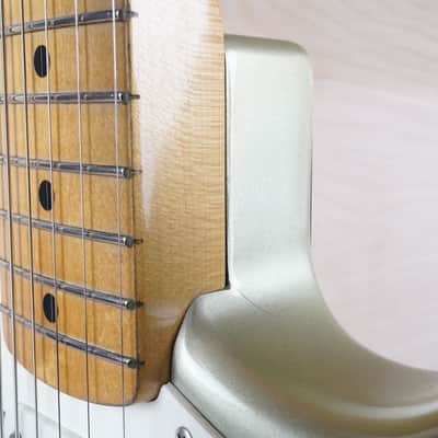 Fender ST-57 Stratocaster Reissue CIJ 1996 Aged Inca Silver Japan w/ Bag image 19